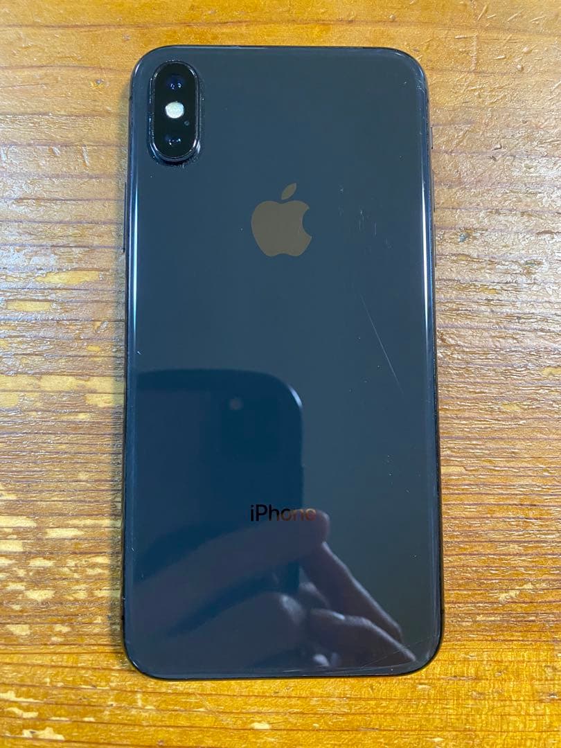 iPhone X space gray 256GB SIMフリー
