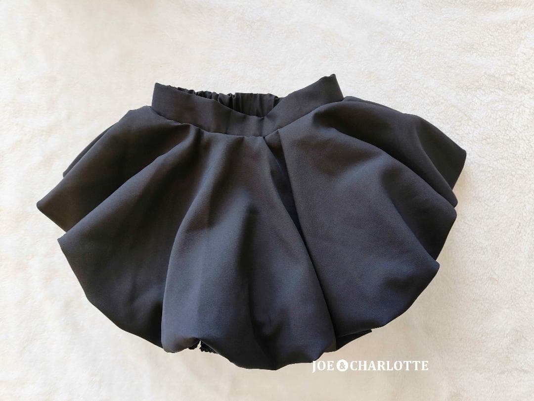 ダーリッチ darich ボリュームバルーンミニスカート ブラック FREE