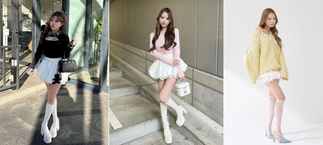 ダーリッチ darich ボリュームバルーンミニスカート ブラック FREE