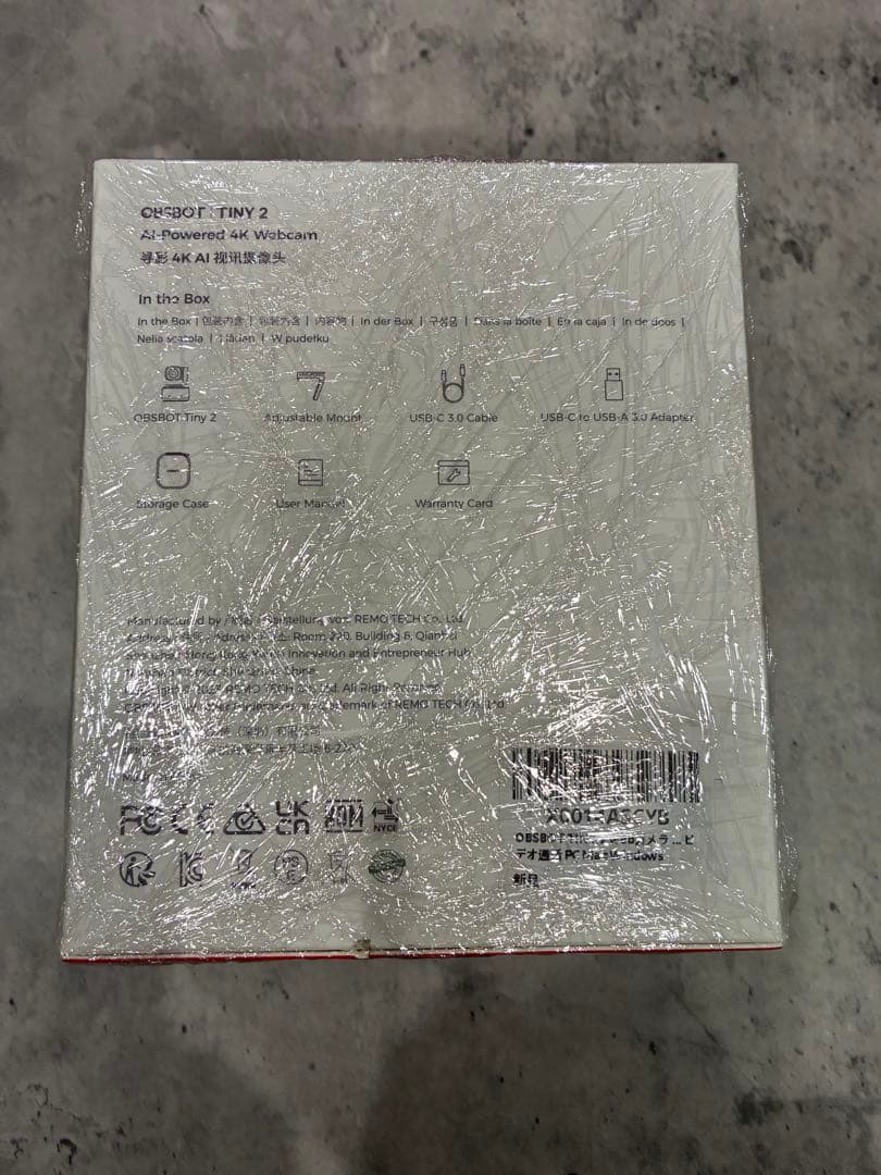 OBSBOT TINY 2 ウェブカメラ 未開封