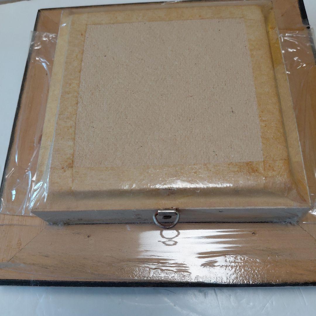 キプリスモルフォ蝶　コロンビア　壁掛け