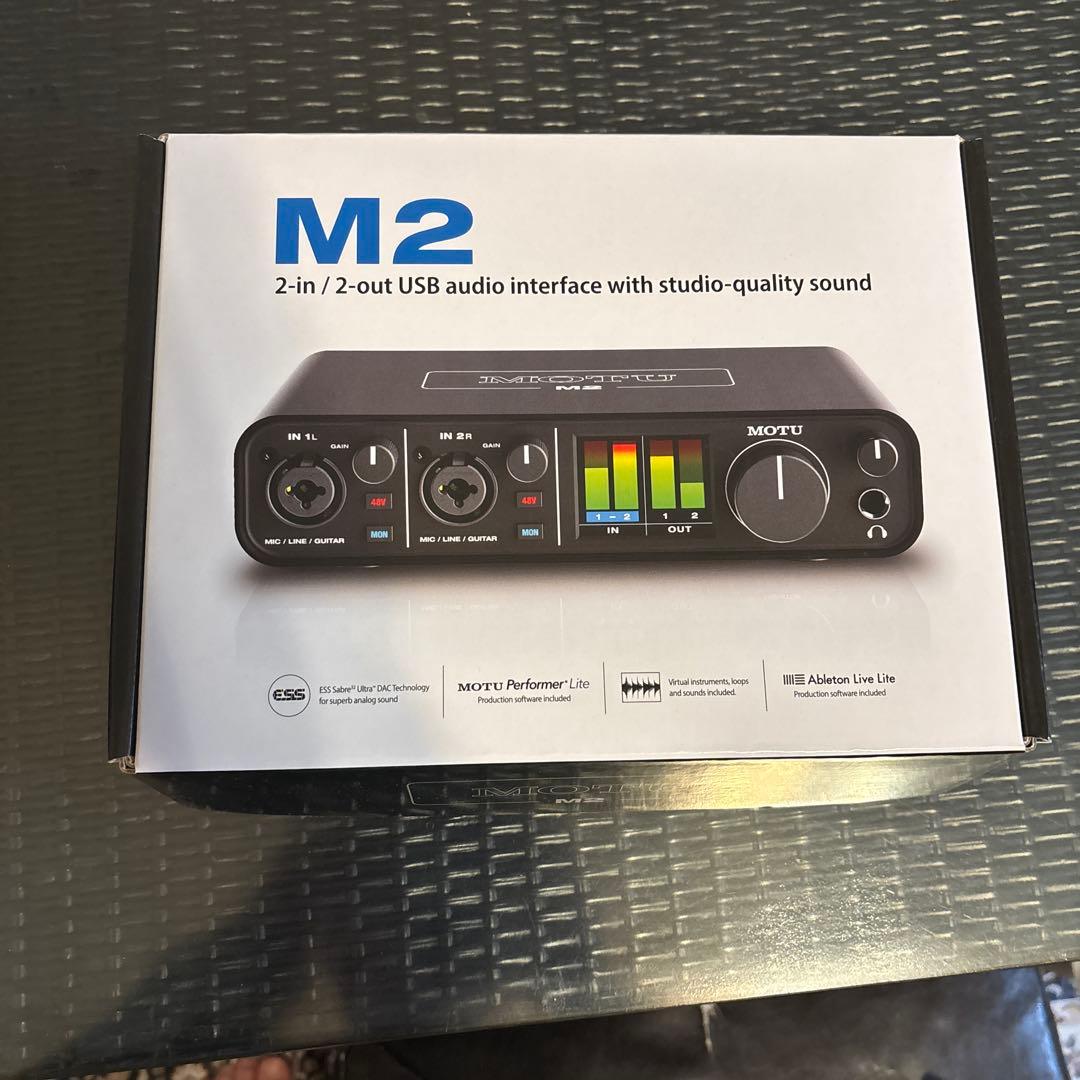 MOTU M2 オーディオインターフェイス DTM