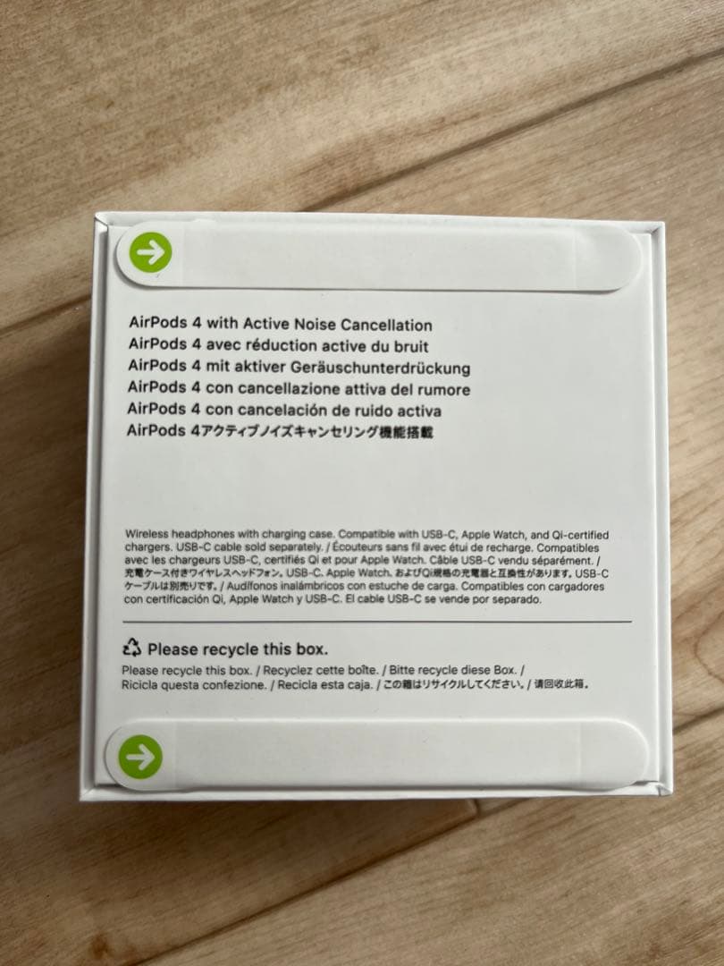 【保証△】【新品・未開封】AirPods4 ノイズキャンセリング搭載モデル