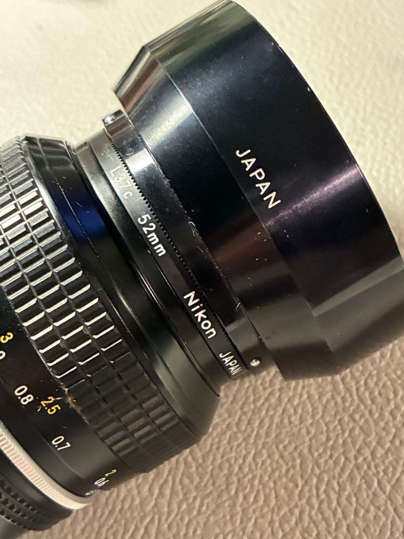 ニッコール❗️50mmf1.4‼️HS-9フード付き美品‼️
