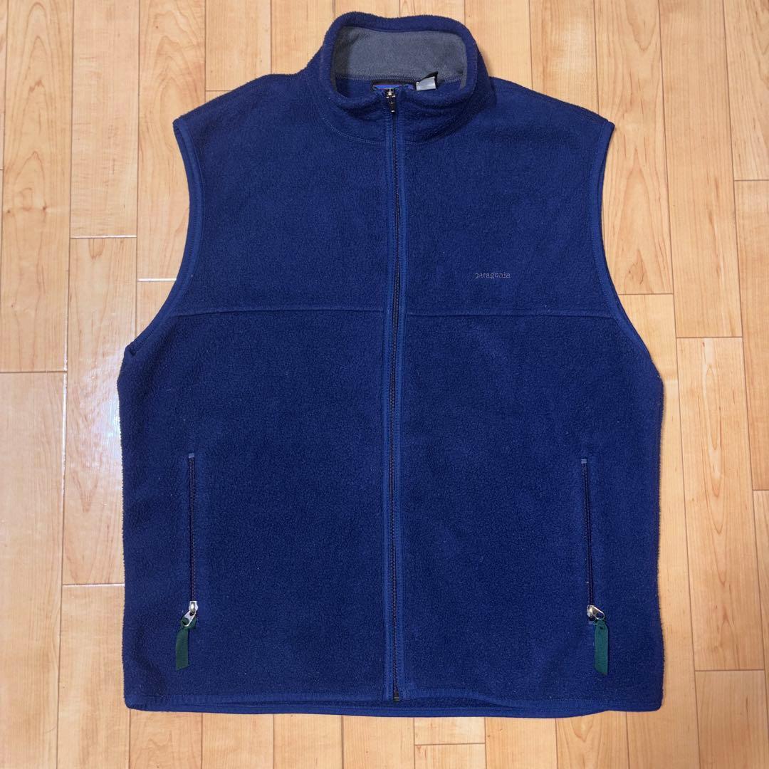 Patagonia 90s シンチラ フリースベスト usa製 ビッグサイズ！