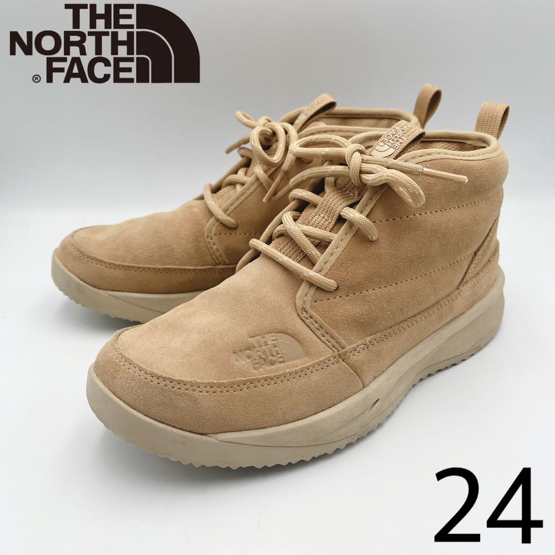 靴 THE NORTH FACE W Nuptse Chukka Suede