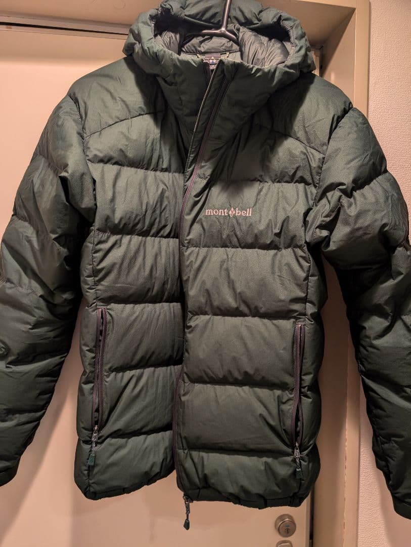 パーマフロスト ライトダウンパーカ　m　ダークグリーン