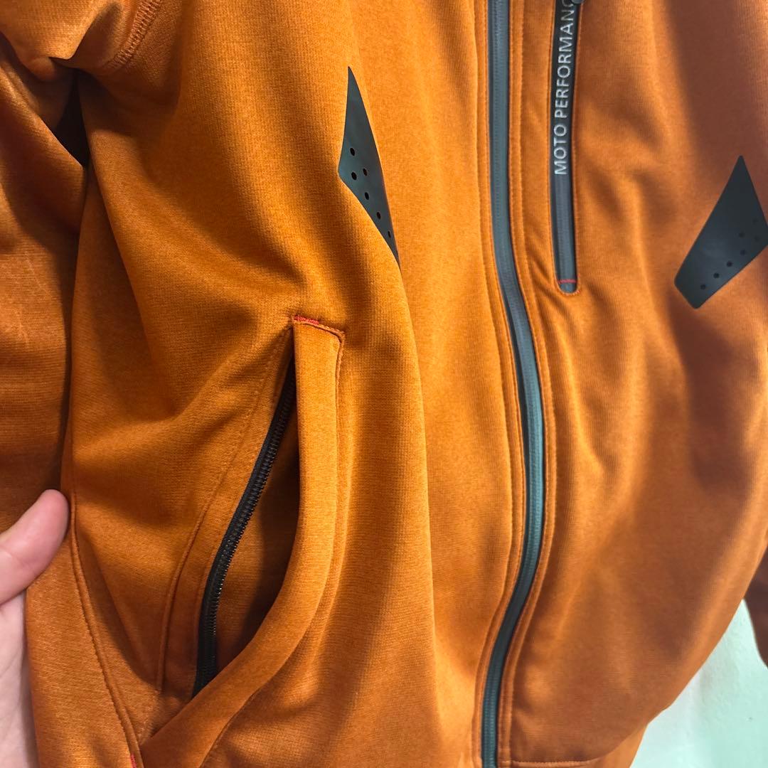 KUSHITANI バイクジャケット LL オレンジ