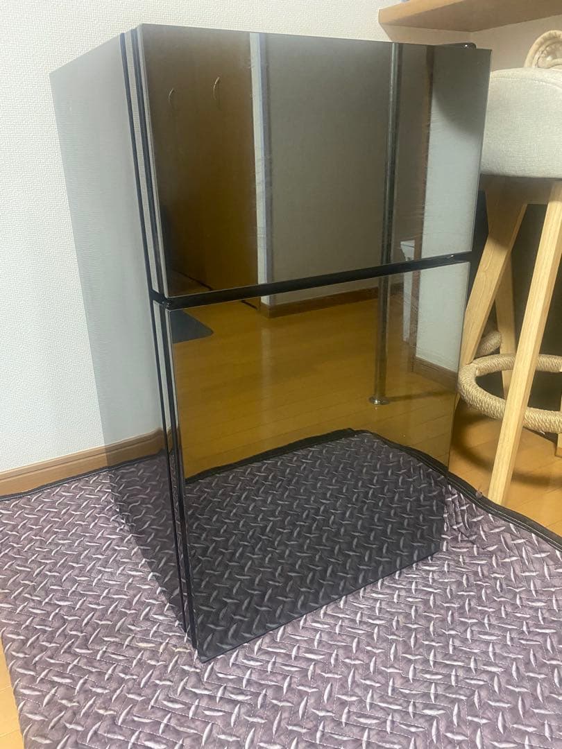 【直接引取可】アイリスプラザ 81L 冷凍冷蔵庫 PRC-B082DM 2ドア