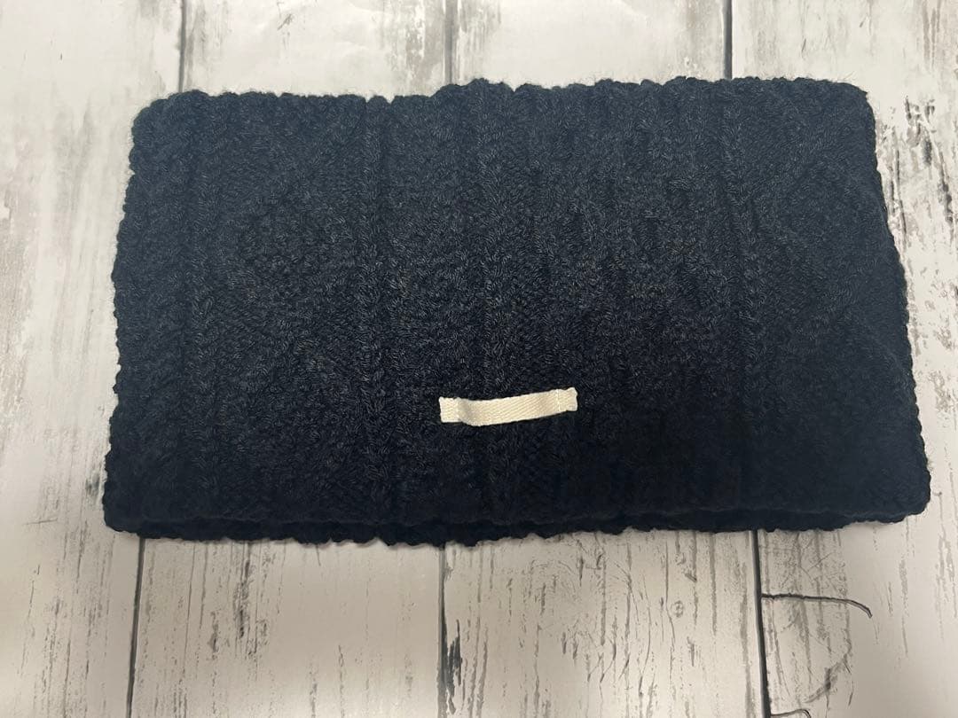 帽子 MAISON KINEMA Aran pattern hair band