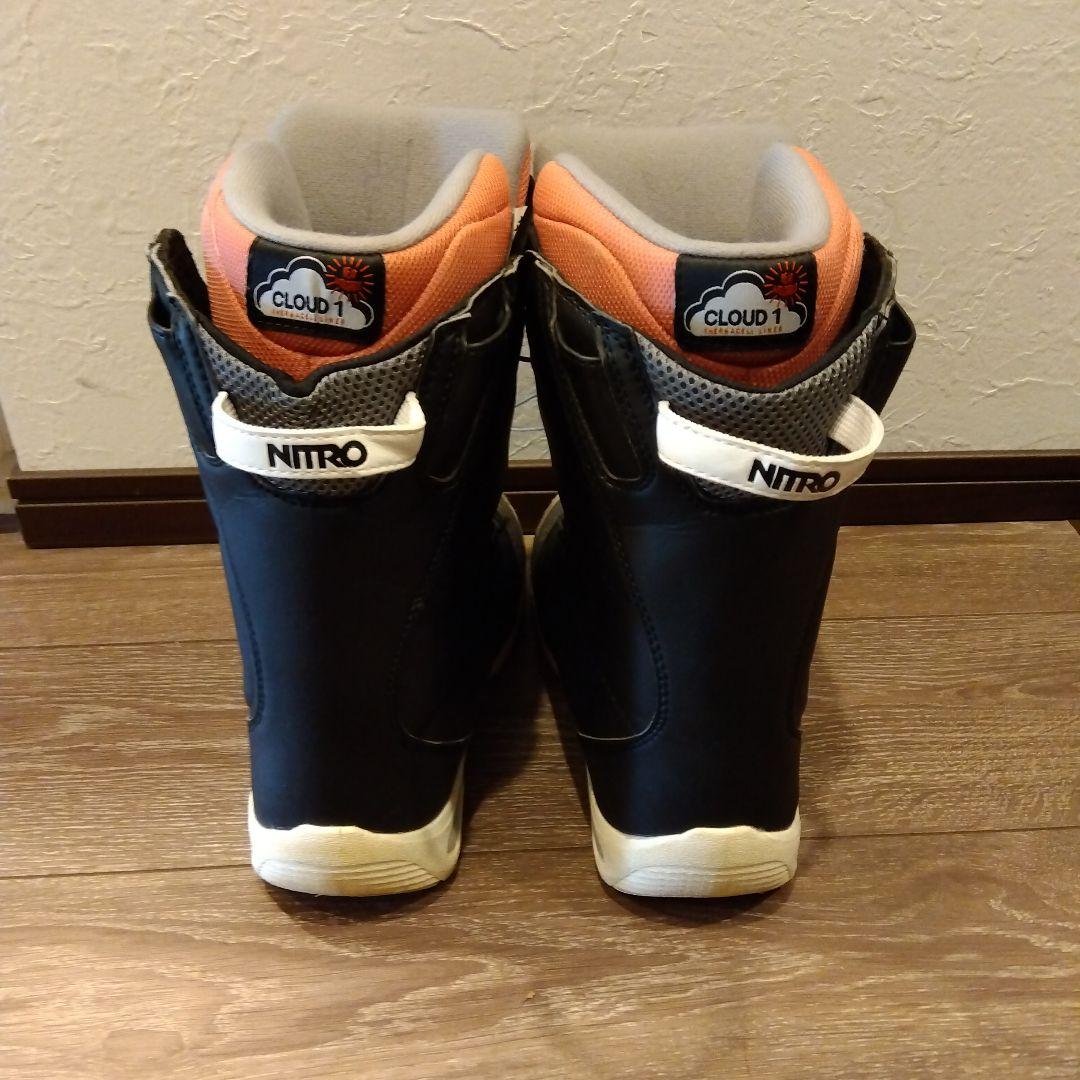 ナイトロ　超軽量　NITRO スノーボードブーツ　ムラサキスポーツ　23.5㌢