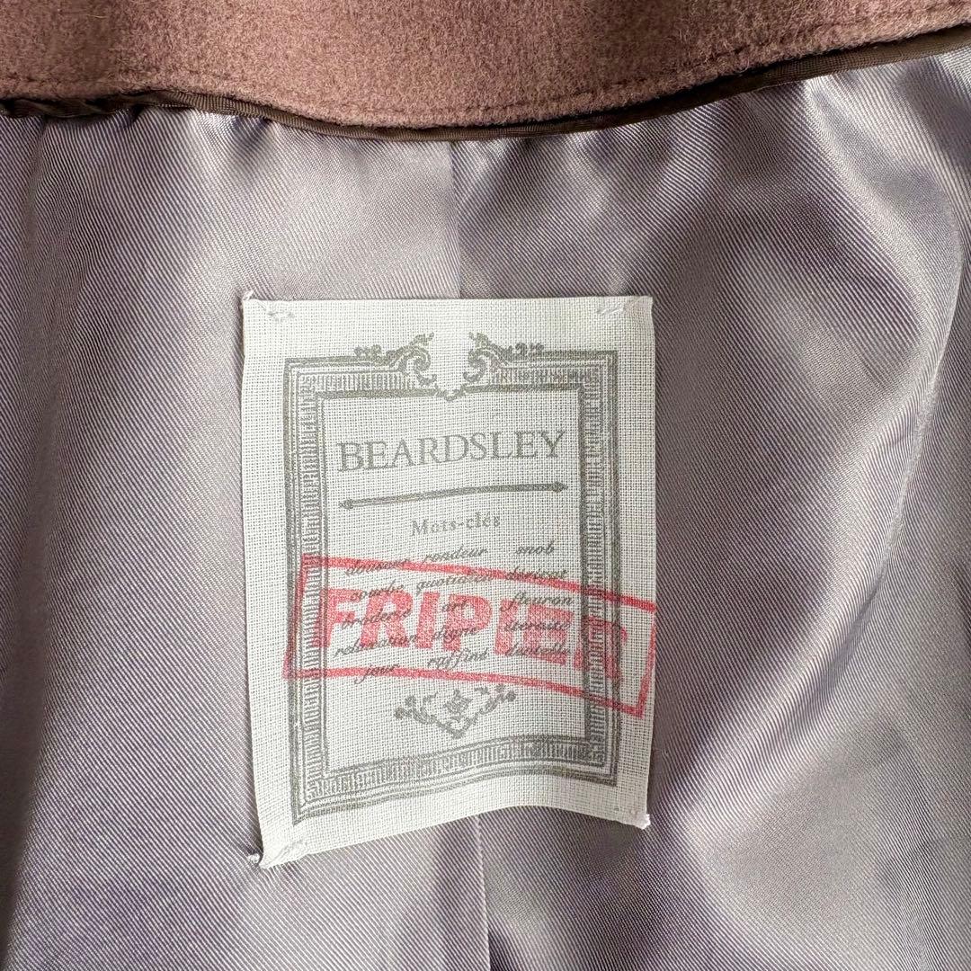 希少✨BEARDSLEY FRIPIER ウールライク Aライン コート