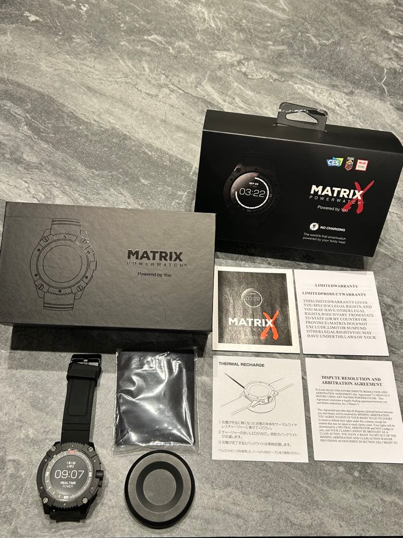 MATRIX POWERWATCH X ブラック