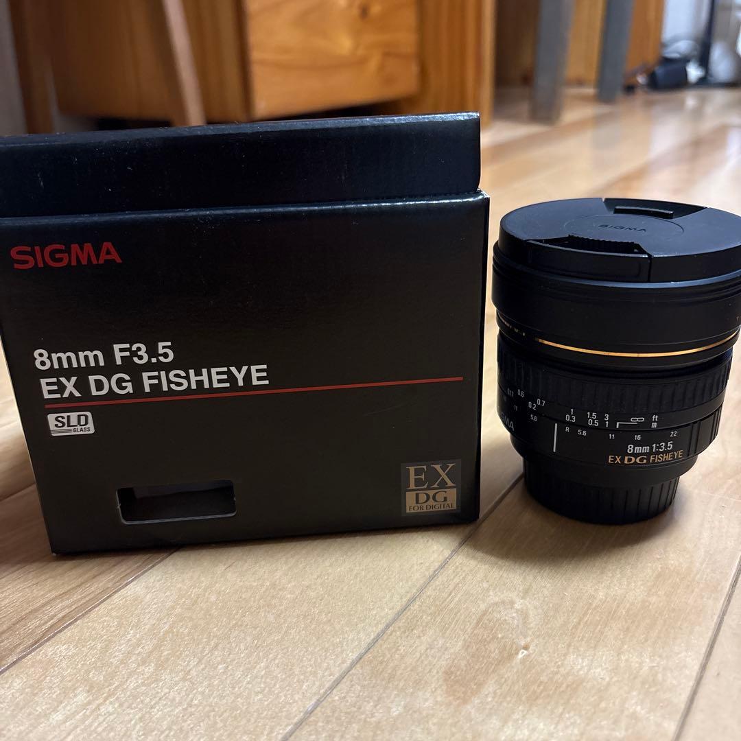 レンズ(単焦点) SIGMA 8mm F3.5 EX DG FISHEYE