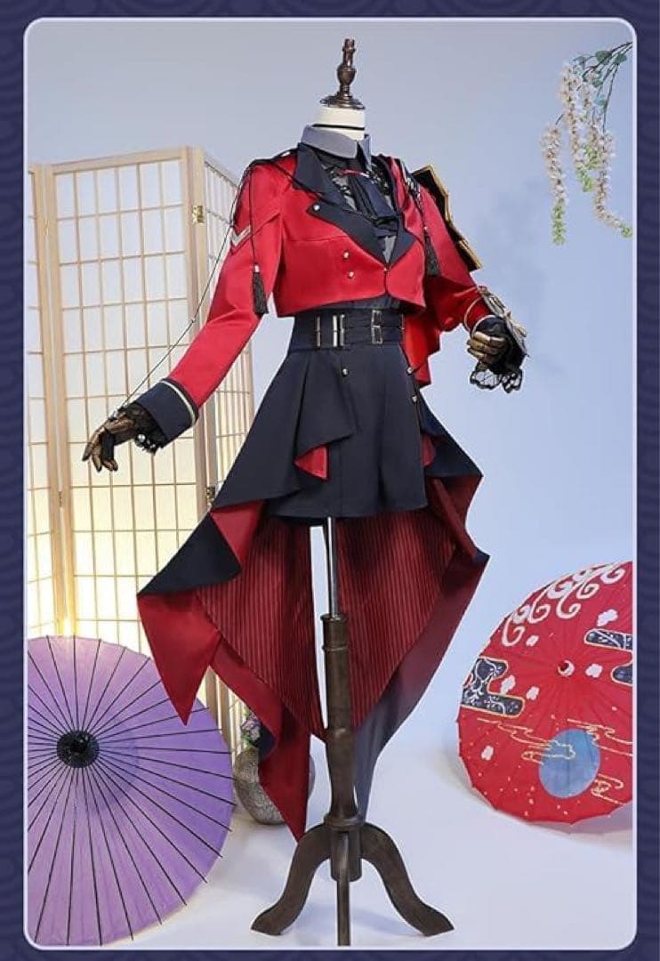 刀剣乱舞 京極正宗 コスプレフルセット 衣装 衣装 風 ウィッグ付き