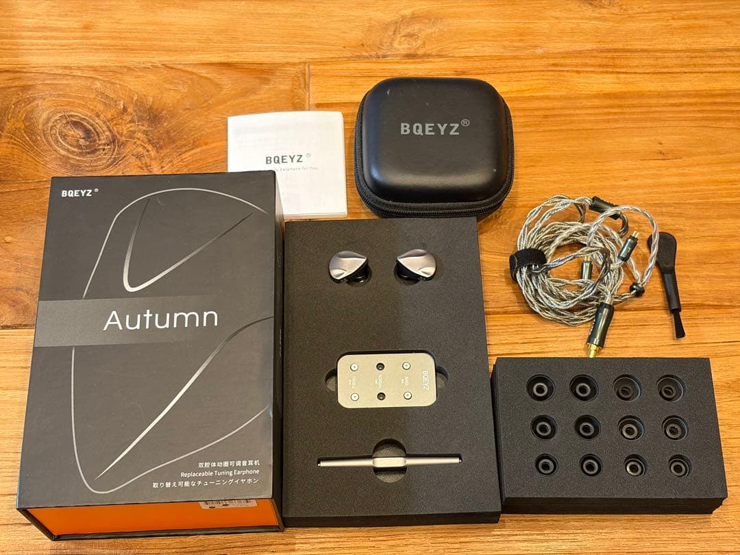 BQEYZ Autumn リケーブル可能イヤホン