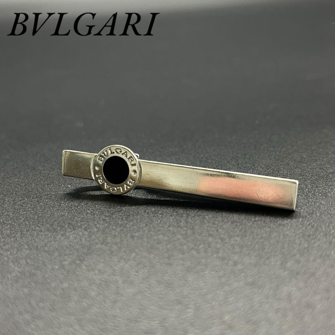 BVLGARI ブルガリ ネクタイピン シルバー オニキス