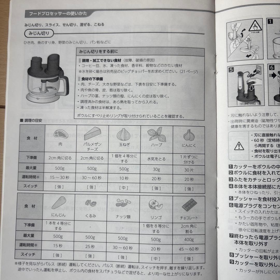 未使用品　Braun Multi Quick 7 フードプロセッサー　のみ