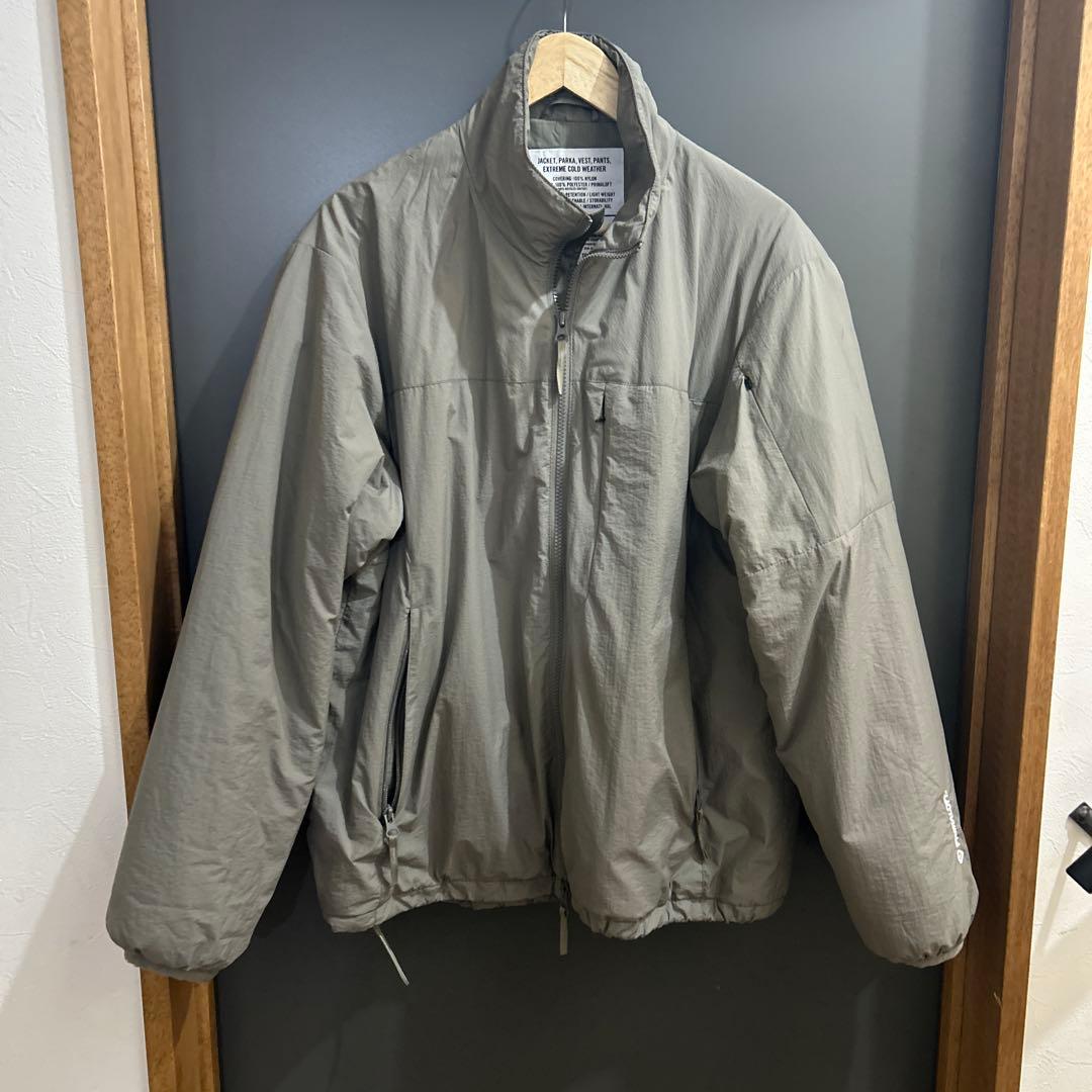 プリマロフト中綿ジャケット オリーブグリーン