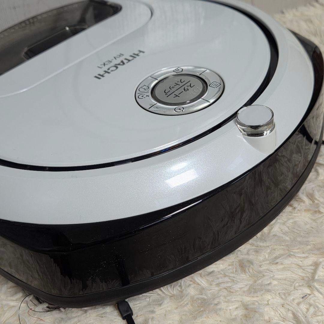 HITACHI ロボット 自動掃除機 パールホワイト