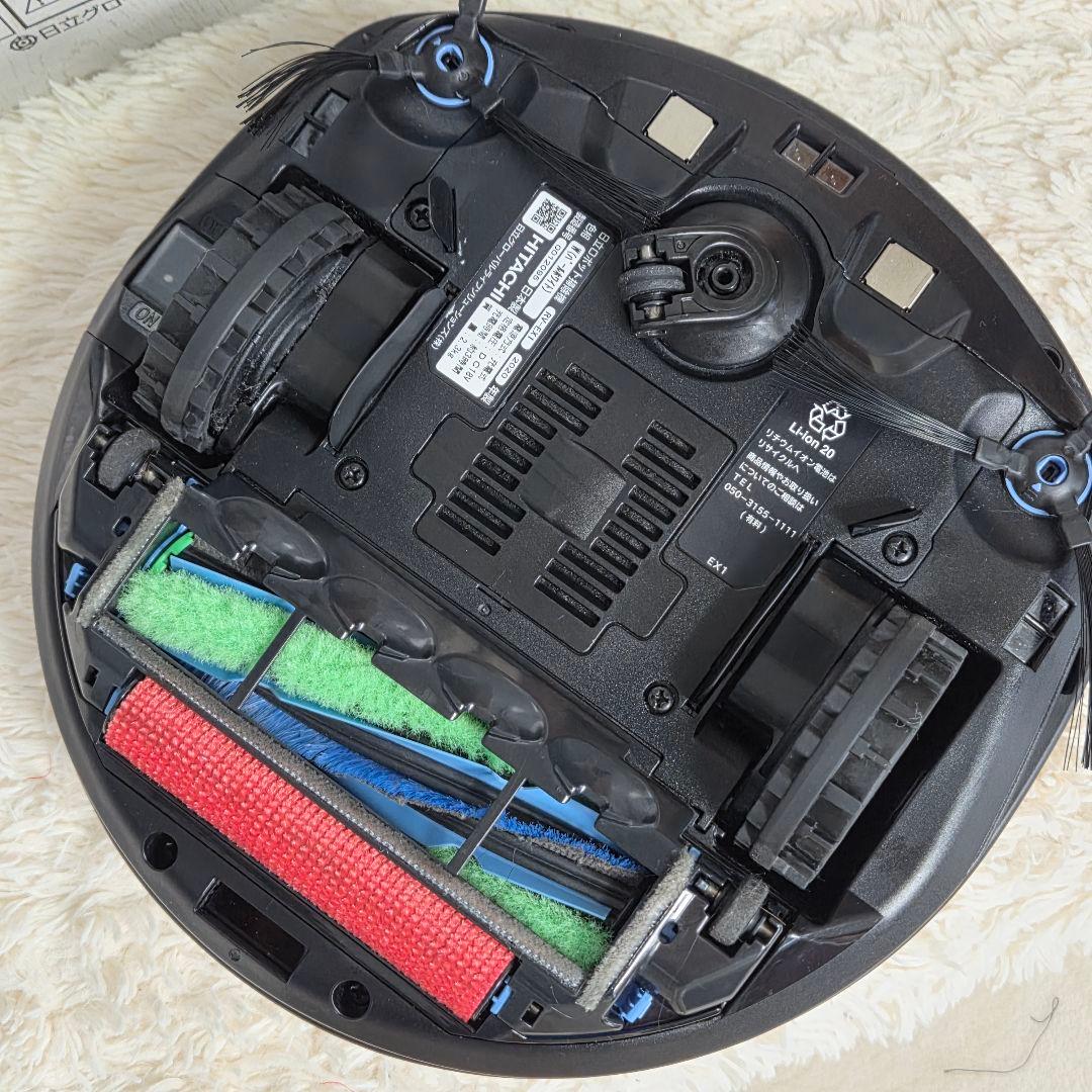 HITACHI ロボット 自動掃除機 パールホワイト