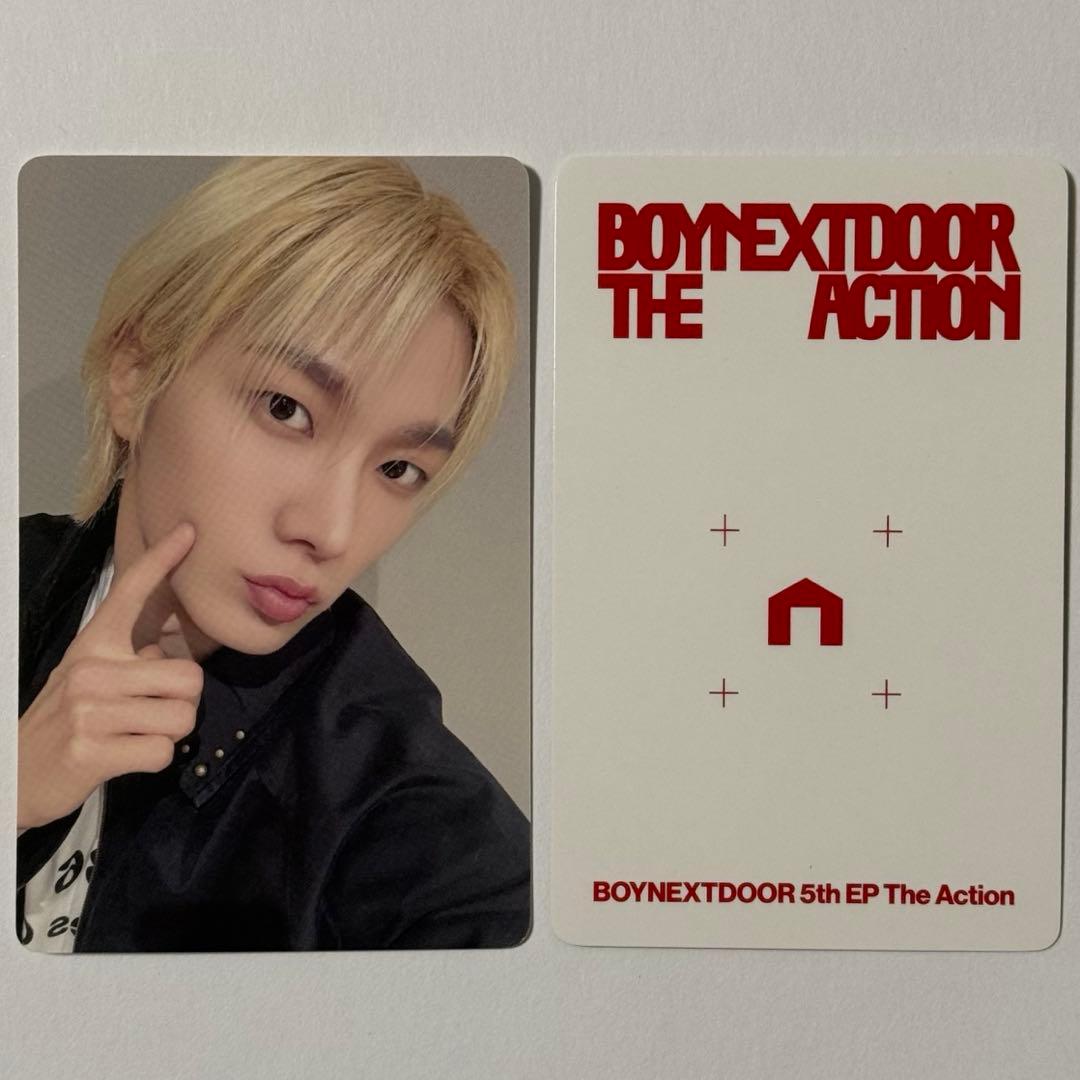 BOYNEXTDOOR ソンホ YIZHIYU yzy THE ACTION