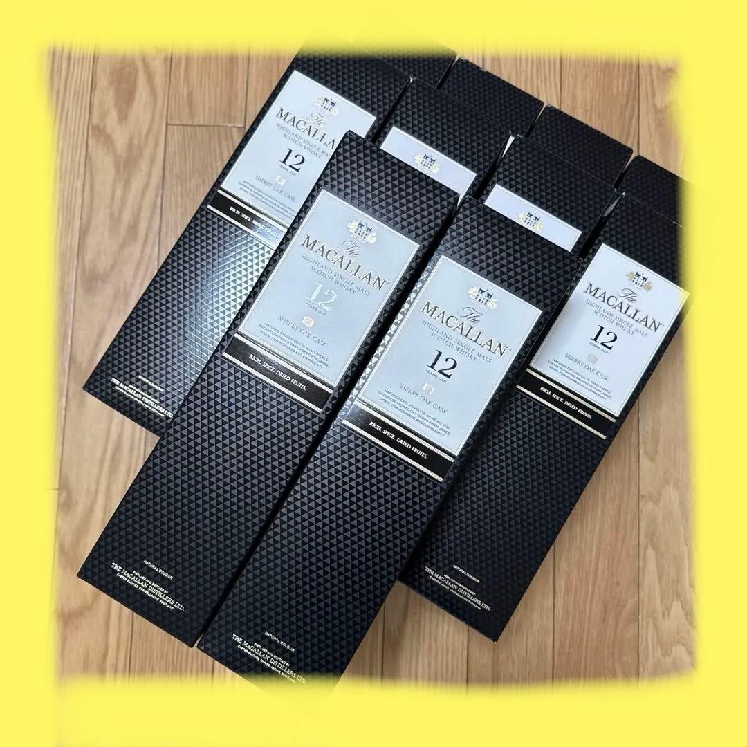MACALLAN 12年 シェリーオークカスク　１０本セット