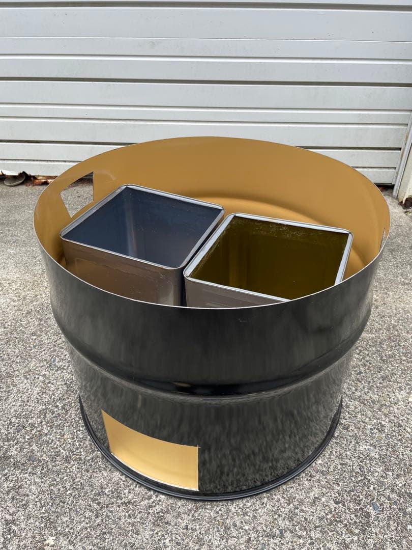 ヨッシー ドラム缶 一斗缶 焼却炉セット