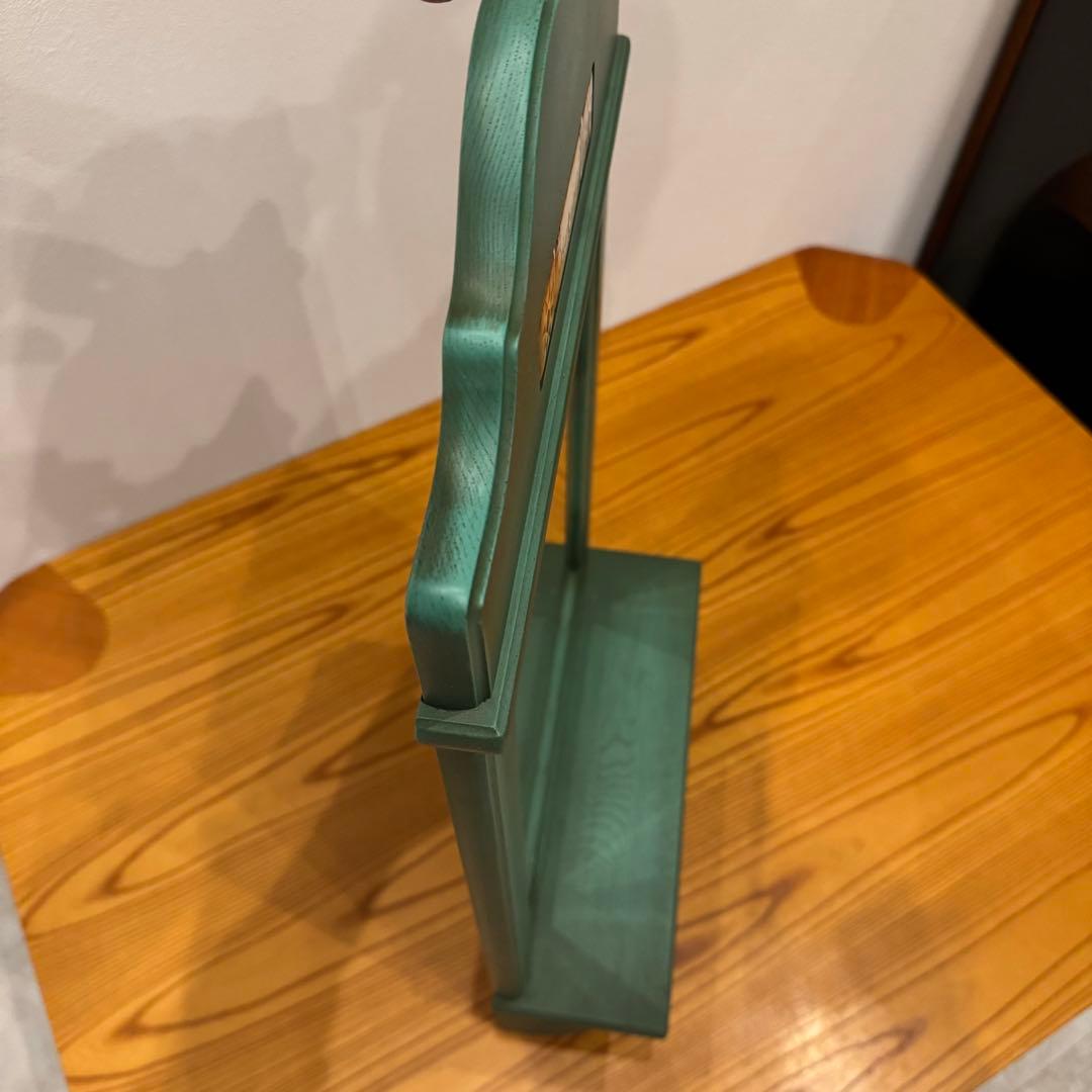 【カリモク】ウォールミラー & マガジンラック 2点セット