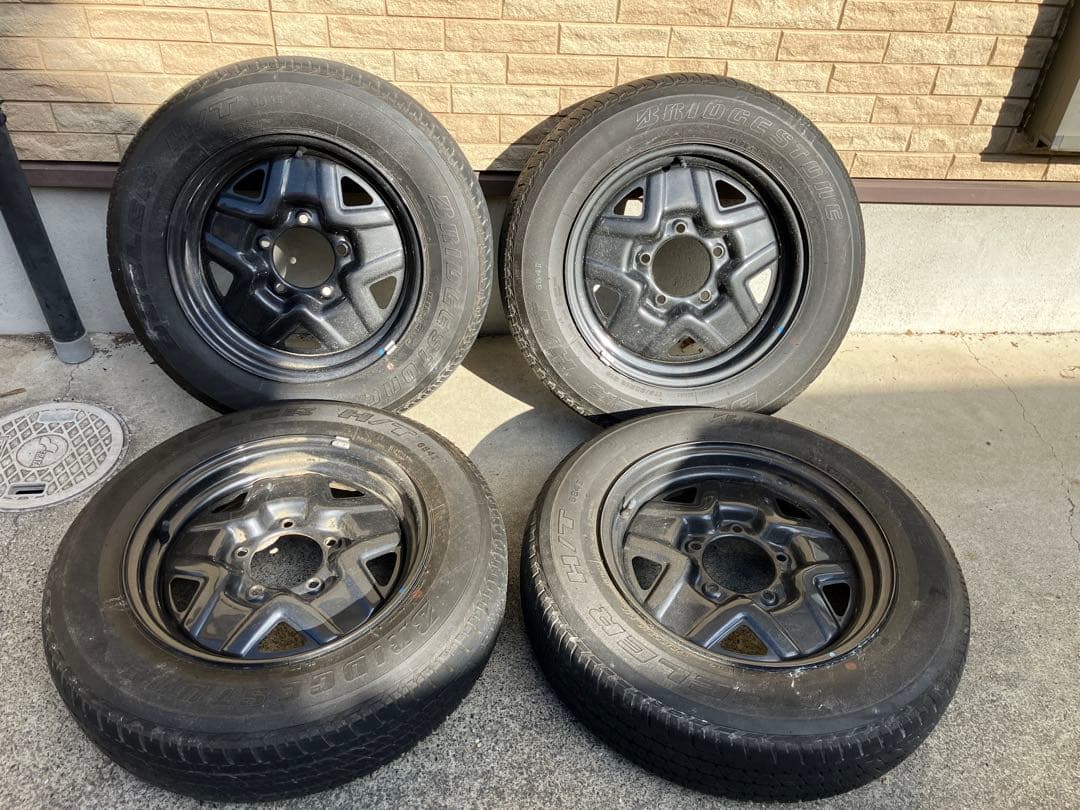スズキジムニーjb64純正ホイールタイヤ４本セット