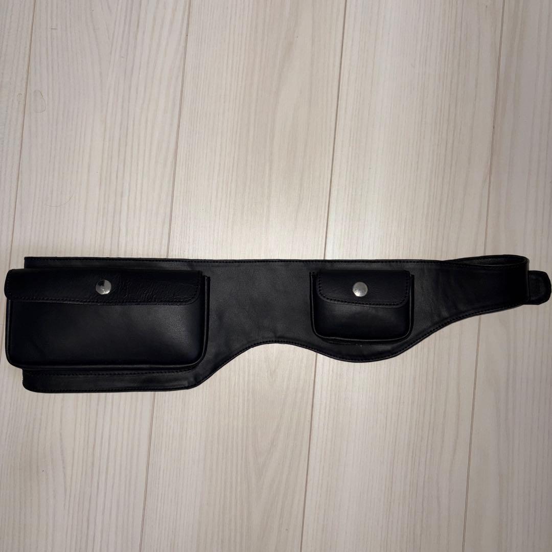 gimaguas レザー ベルト 市川隼基 sullen ウエストポーチ バッグ