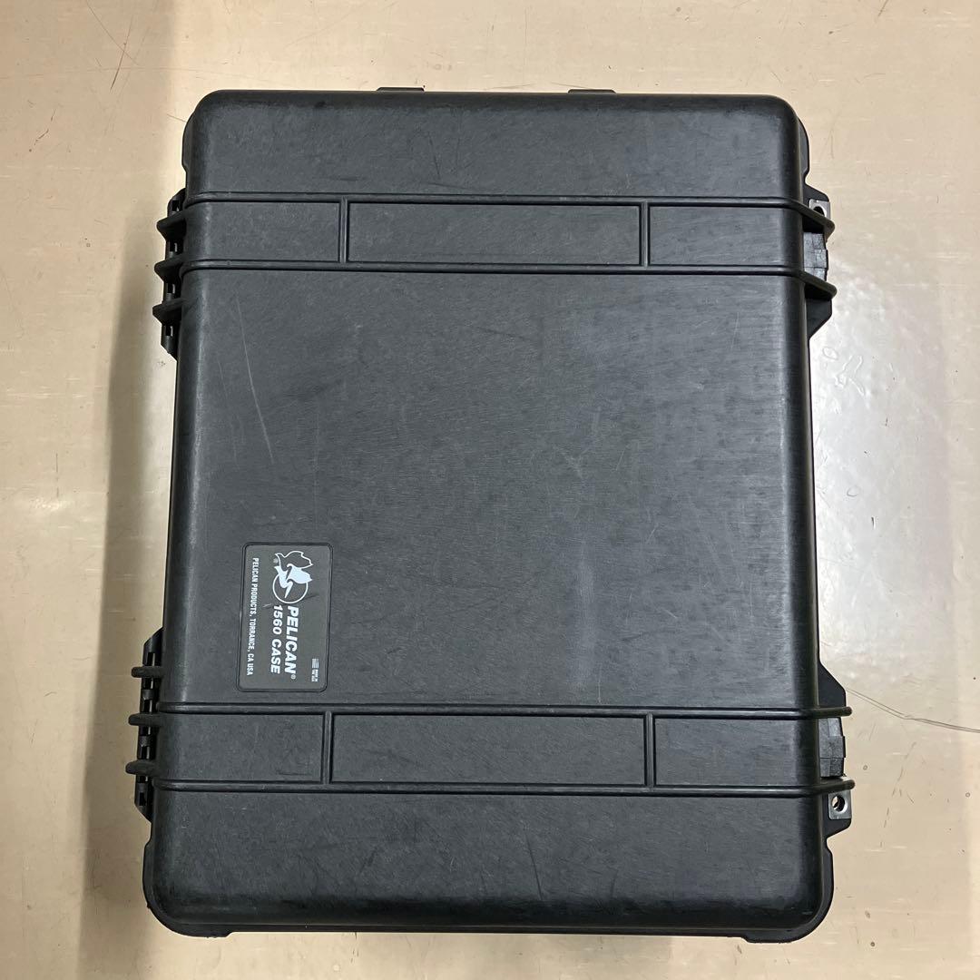 PELICAN ペリカンケース 1560 旧ロゴ（白黒）