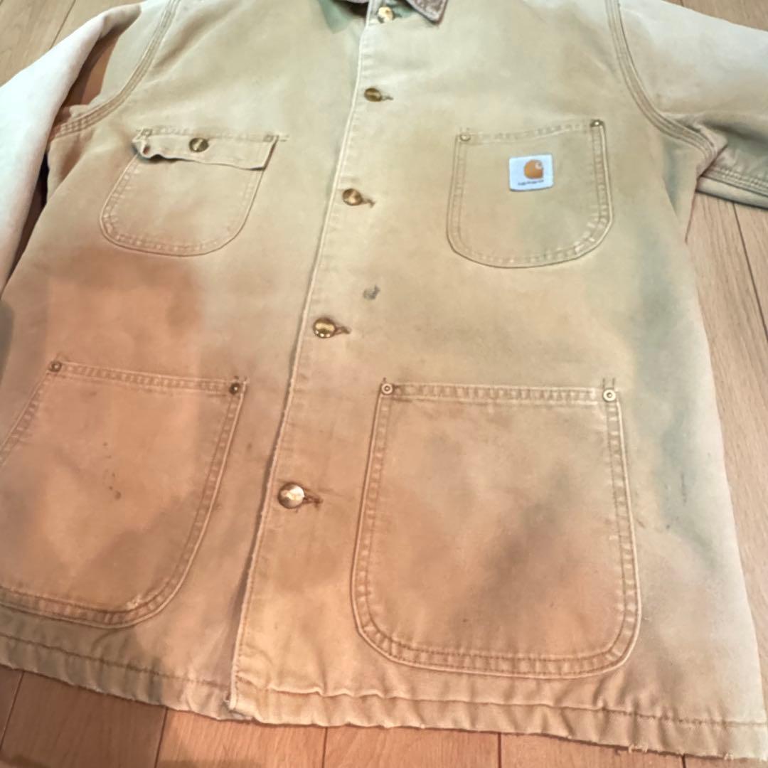 や*ー様 カーハート　チョアコート カバーオール　裏ブランケット