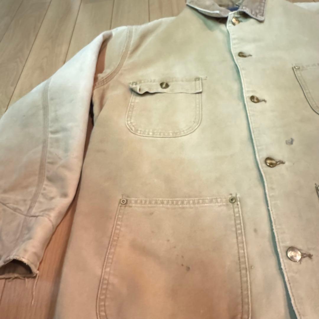 や*ー様 カーハート　チョアコート カバーオール　裏ブランケット