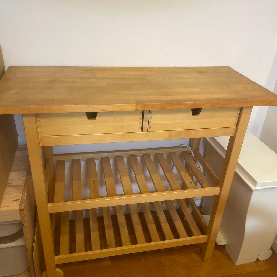 Iehuys）IKEA キッチンワゴン FÖRHÖJA フォルホイア