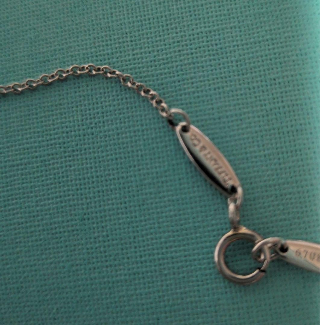 Polo様　極美品ティファニーバイザヤードネックレス0.38ct 鑑定書プラチナ