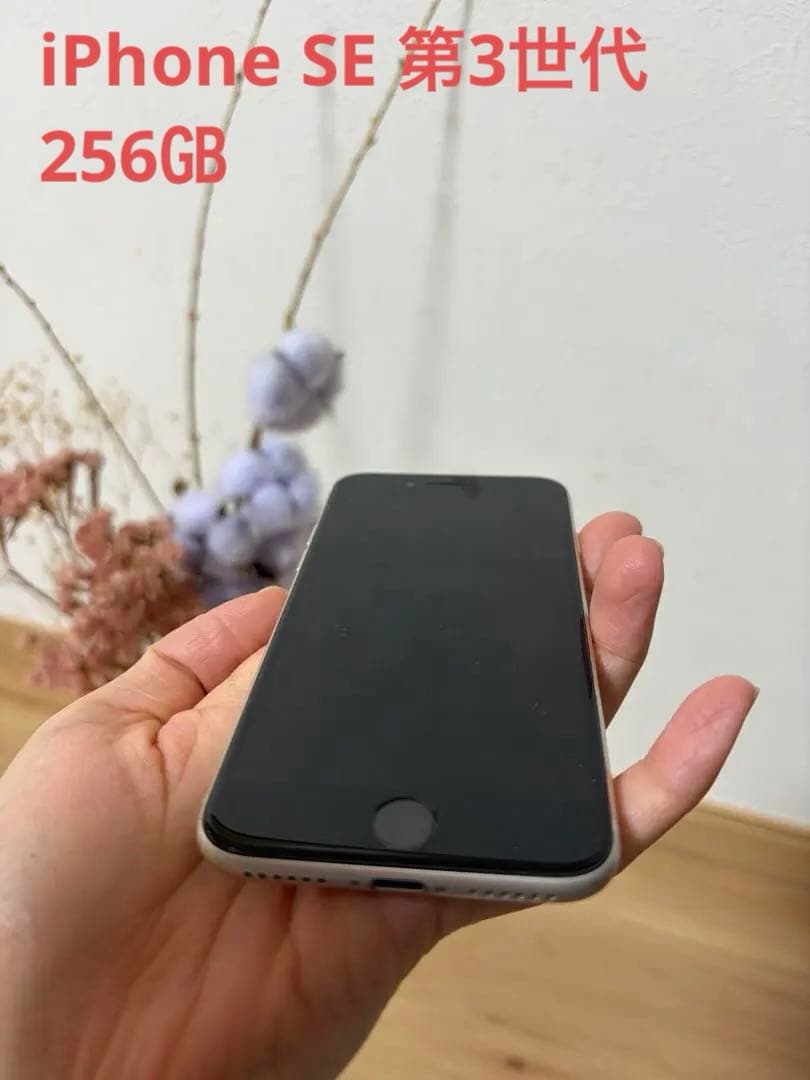 【美品】iPhone SE 第三世代 SIMフリー 256GB