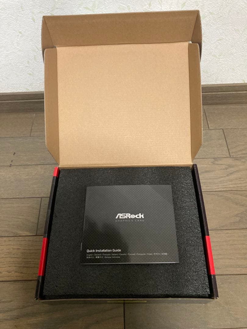 ASRock Radeon RX550 4GB Low Profile グラボ