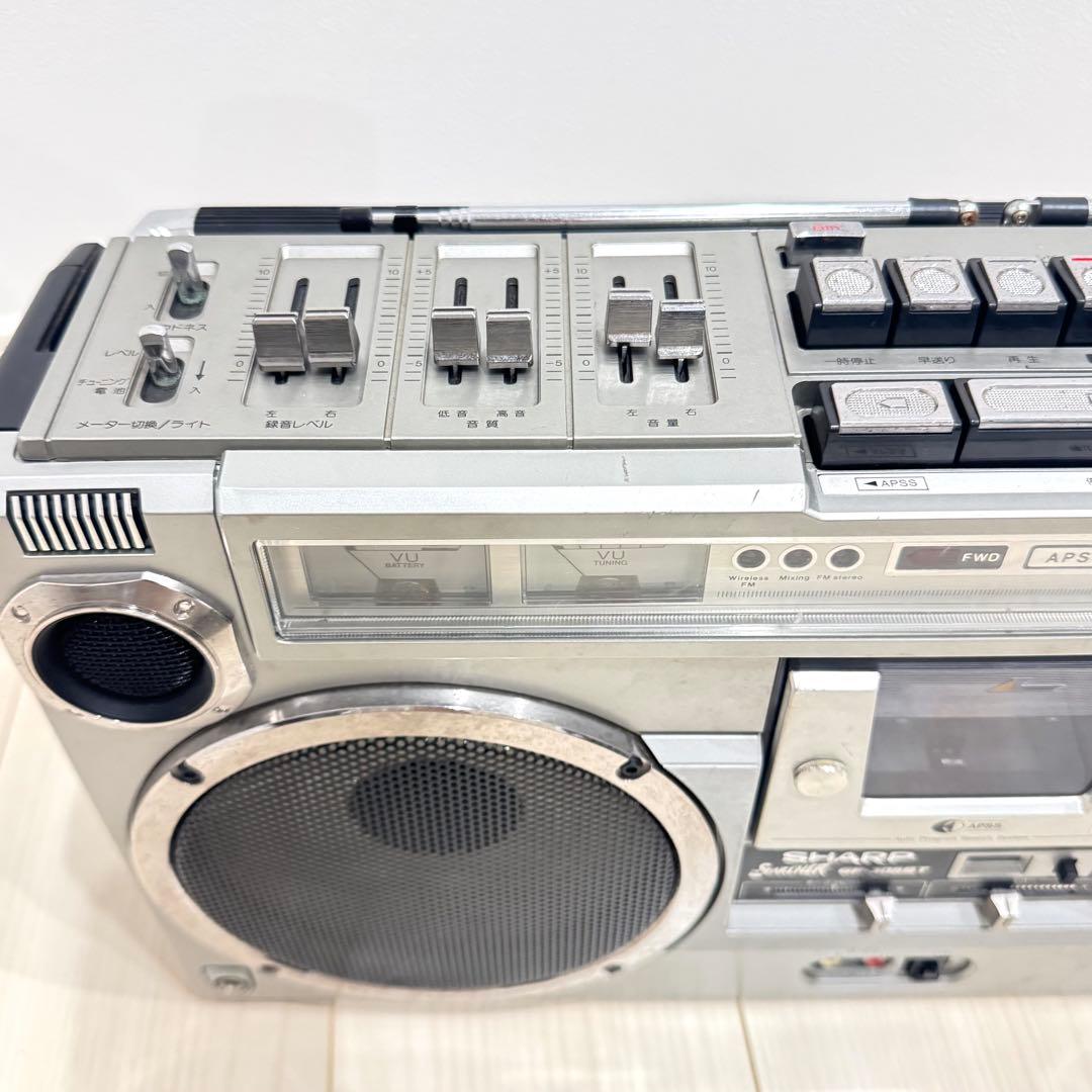 【希少】 SHARP シャープ　GF-305ST ラジカセ　動作確認済み