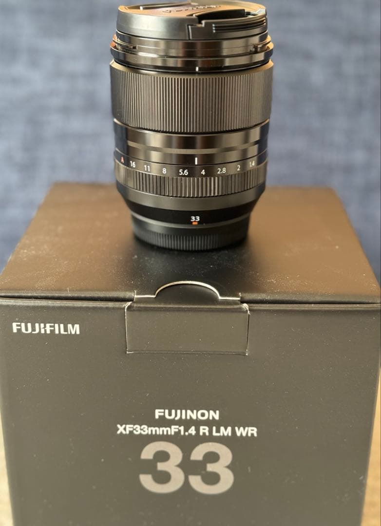 [美品] fujifilm xf33mm F1.4 R LM WR