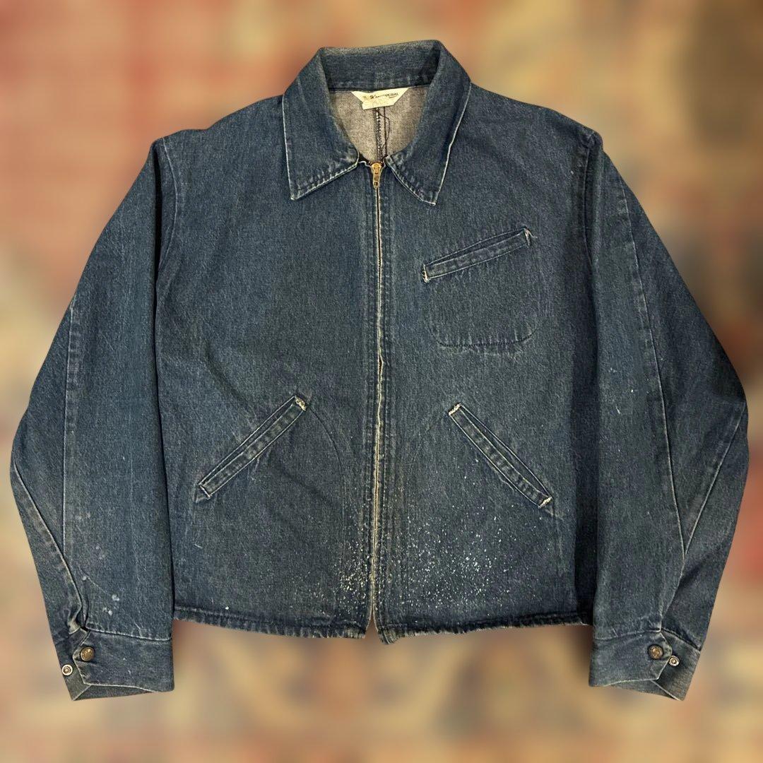 60s 70s key imperial デニムジャケット　lee 91b