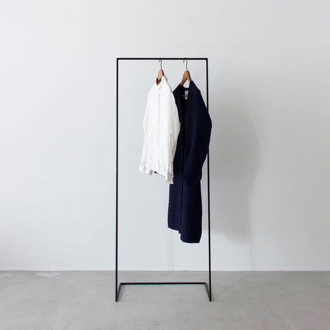 KANADEMONO アイアンハンガーラック　ブラック