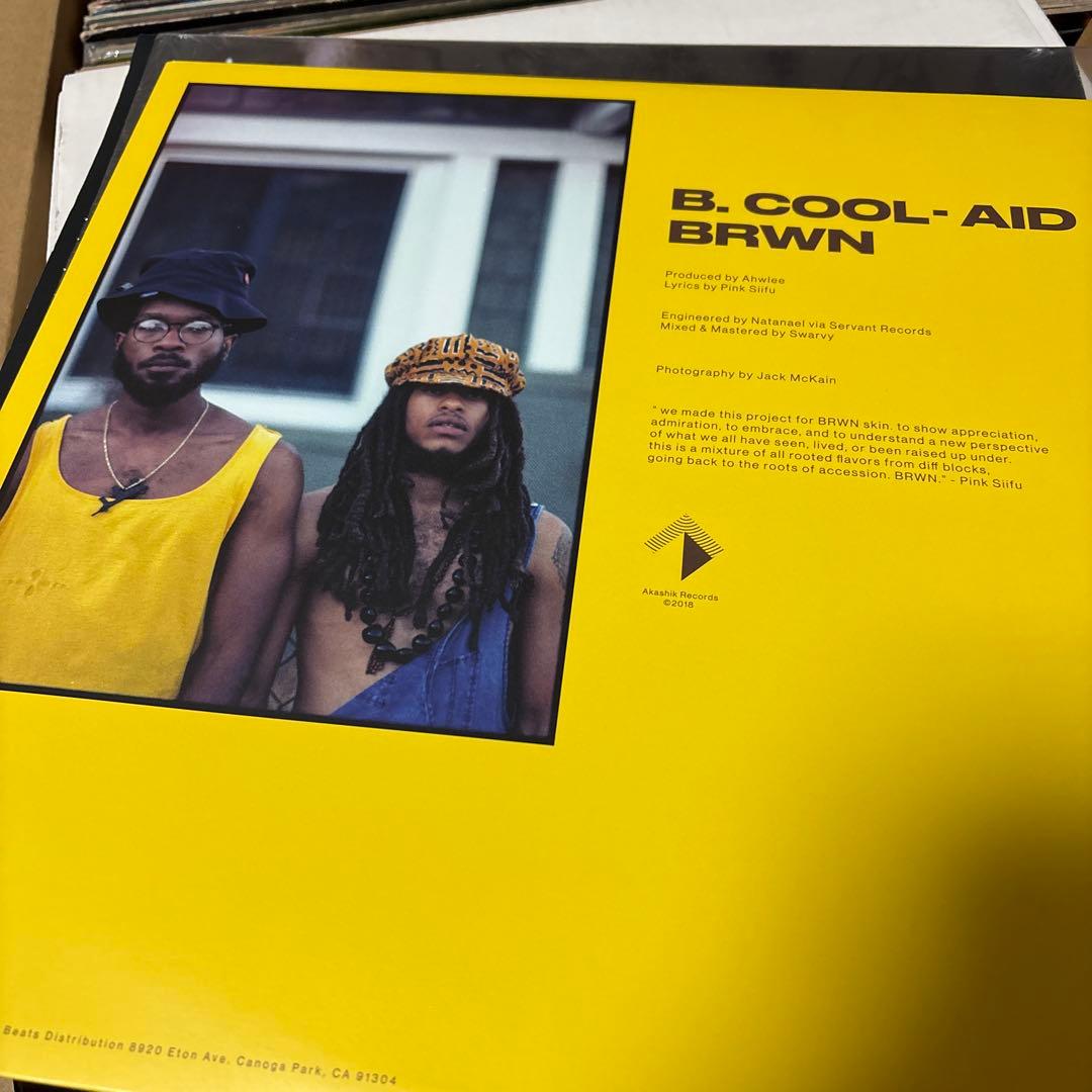 洋楽 b.cool-aid brwn ahwlee pink siifu