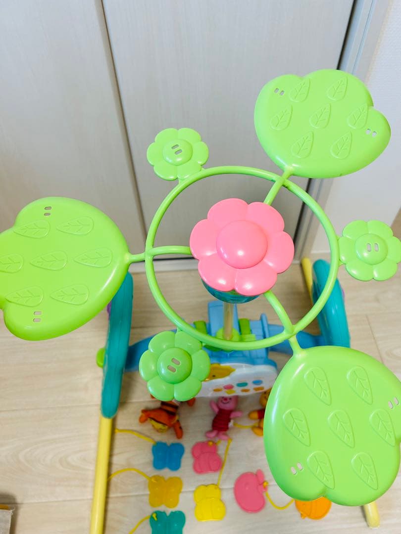 【美品】タカラトミー くまのプーさん 6WAYジムにへんしんメリー