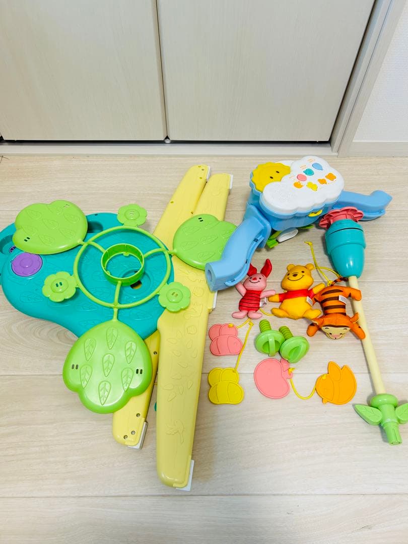 【美品】タカラトミー くまのプーさん 6WAYジムにへんしんメリー