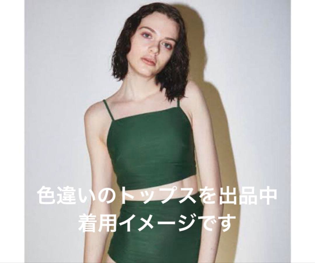 nagonstans 水着 トップスのみ 38 ダークオレンジ