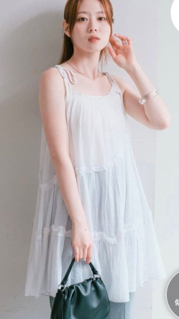 本日削除 カスタネ 完売インド綿ティアードチュニック