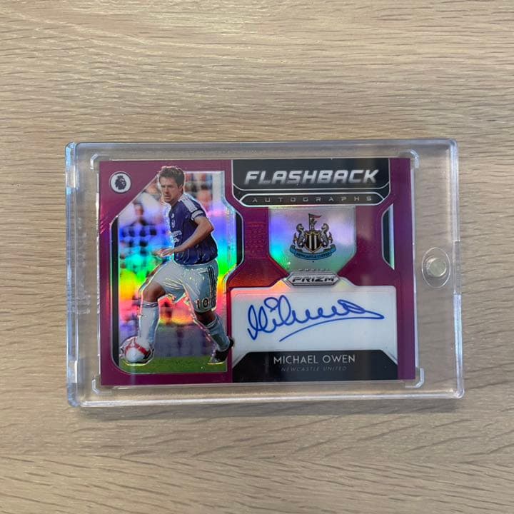 99枚限定　michael owen マイケル オーウェン　直筆サインカード