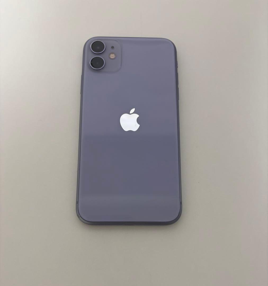 Apple iPhone 11 パープル 本体　126GB