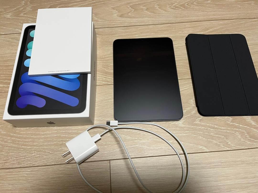 iPad mini (第6世代) 64GB Wi-Fi スペースグレイ ケース付